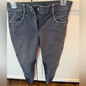 Pair of Ovation stretch “denim” ladies size 28 breeches